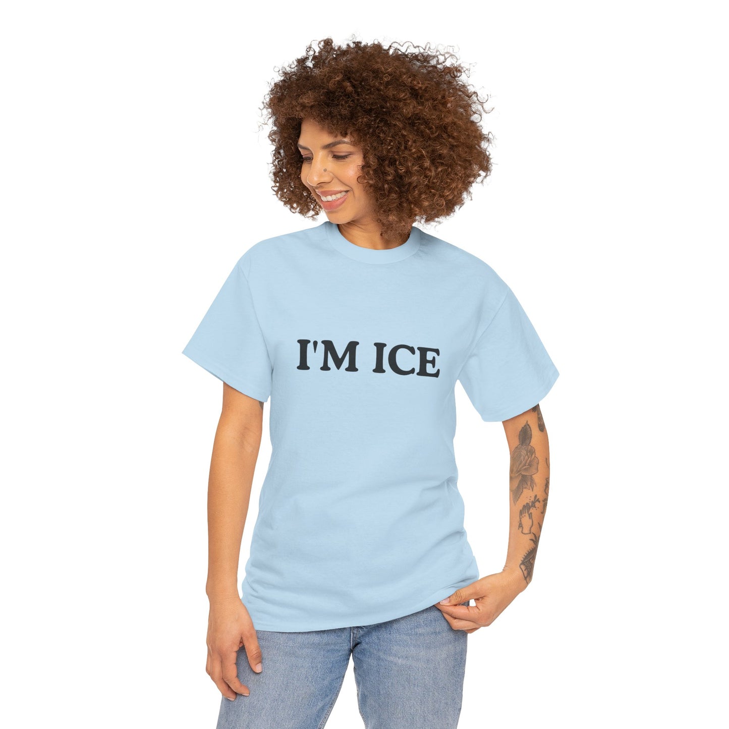 Cotton Tee - 'I'M ICE'