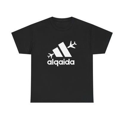 911 alqaida Graphic Tee with Airplane Design