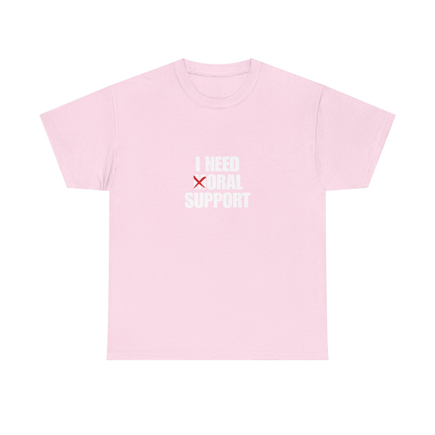 Moral Support Unisex Cotton Tee