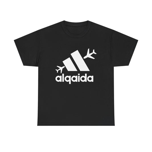 911 alqaida Graphic Tee with Airplane Design