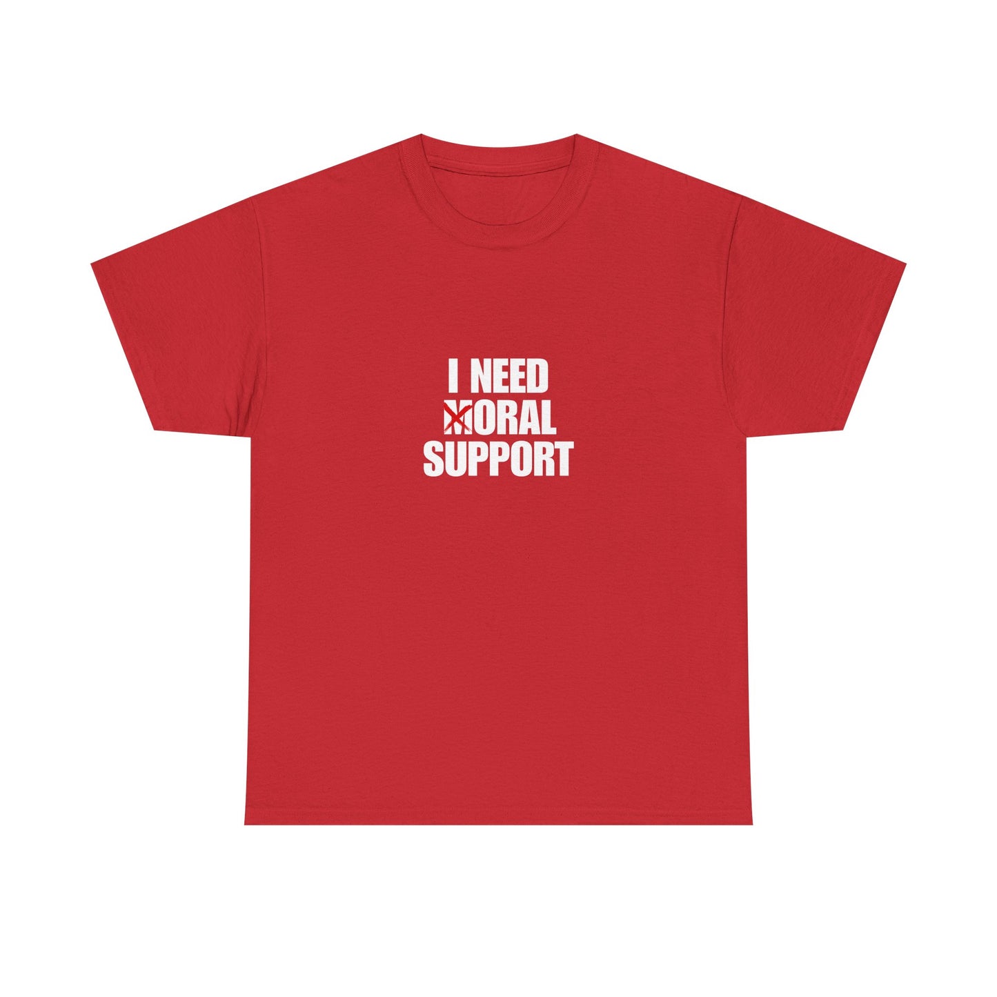Moral Support Unisex Cotton Tee