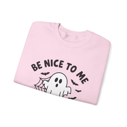 Be Nice to me or I'll get my dad to haunt you